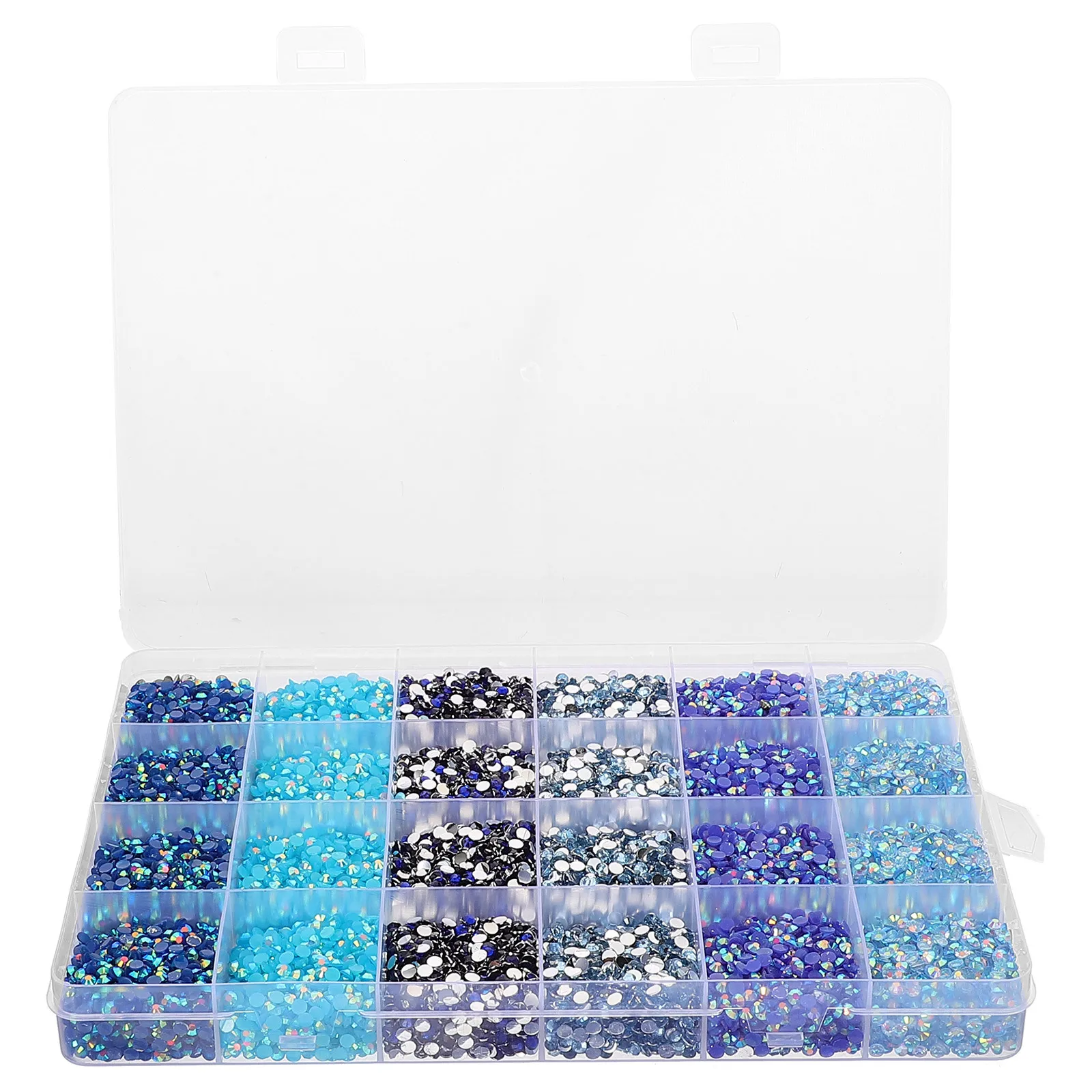 

1 set 1 Set Flat Back Rhinestones Resin Crystal Craft Decor For Clothing Shoes Bags Wedding Diy Accessories Plastic Charm