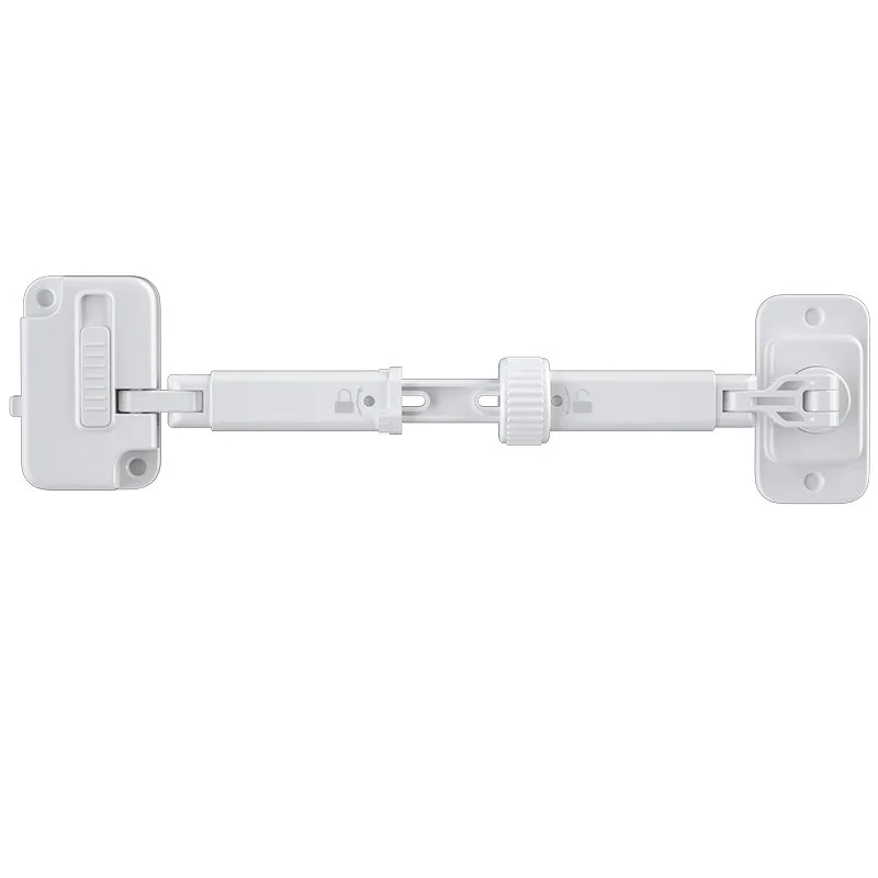 Safety Lock Anti-theft Sliding Window Lock Perforation-free Window Stopper Window Latch ABS Sliding Flat Window Child