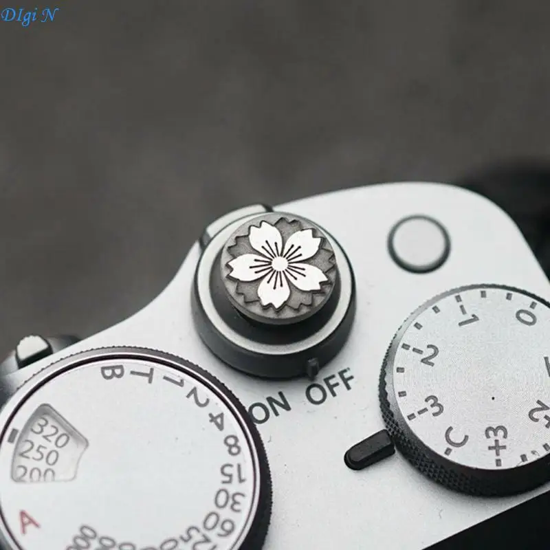 Pulsante otturatore ottone per ottimo Duty Grip Texture per XT30 A7C2 Camera R2LB