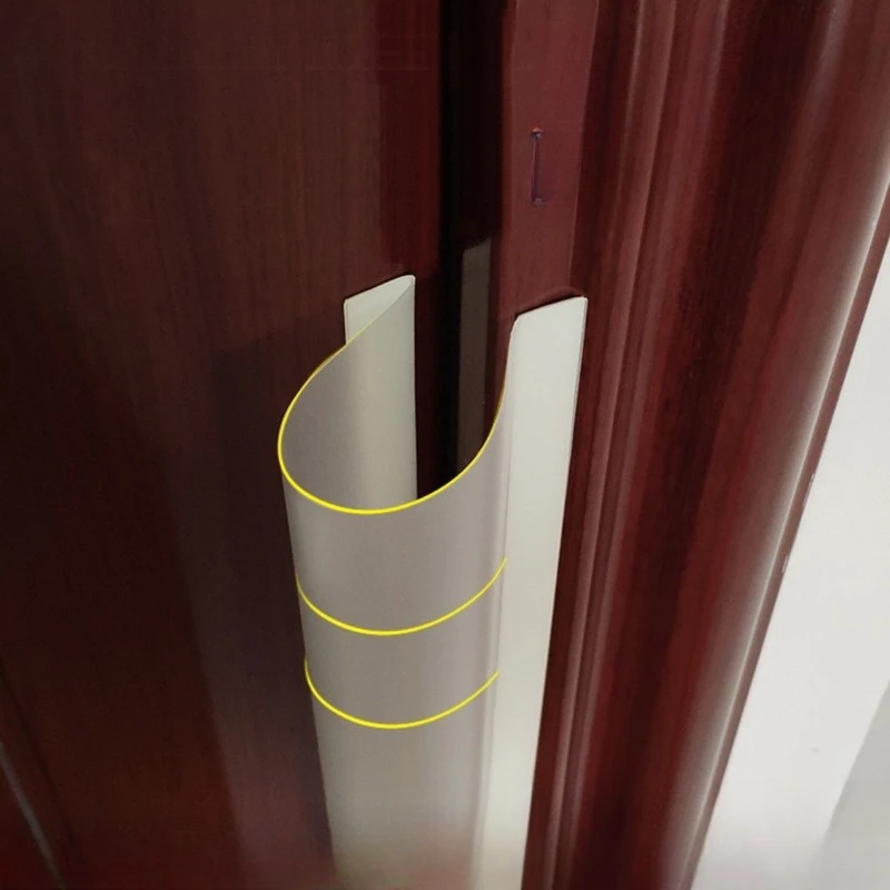 家庭用安全保護ストリップ挟み込み防止ドア隙間保護ストリップドアカードドアストール自己粘着保護ストリップ