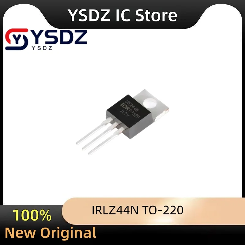 100pcs IRLZ44N TO-220 Durable N-channel MOSFET IRLZ44 TO220 IRLZ44NPBF for Electronics Projects