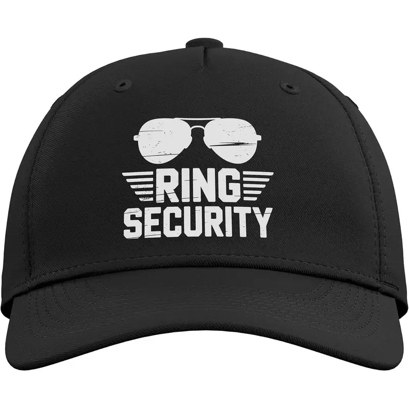 Ring Security Art For Boys Kids Men Ring Bearer Wedding Adjustable Baseball Hat