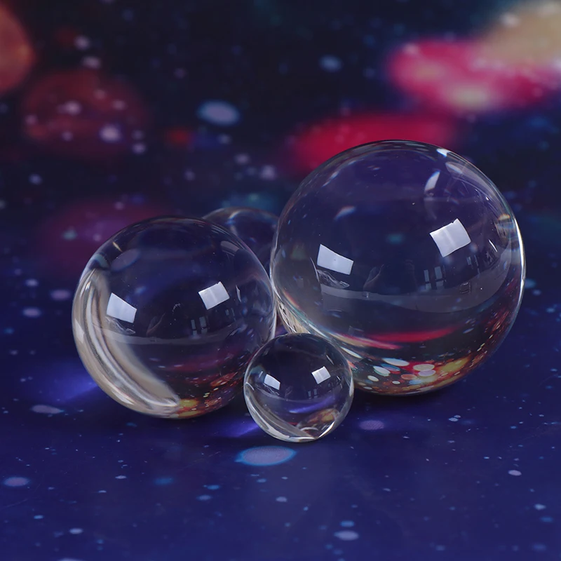 /KQM/Clear Crystal Ball Quartz Healing Sphere Photography Props Home Decor 1Pc view 2