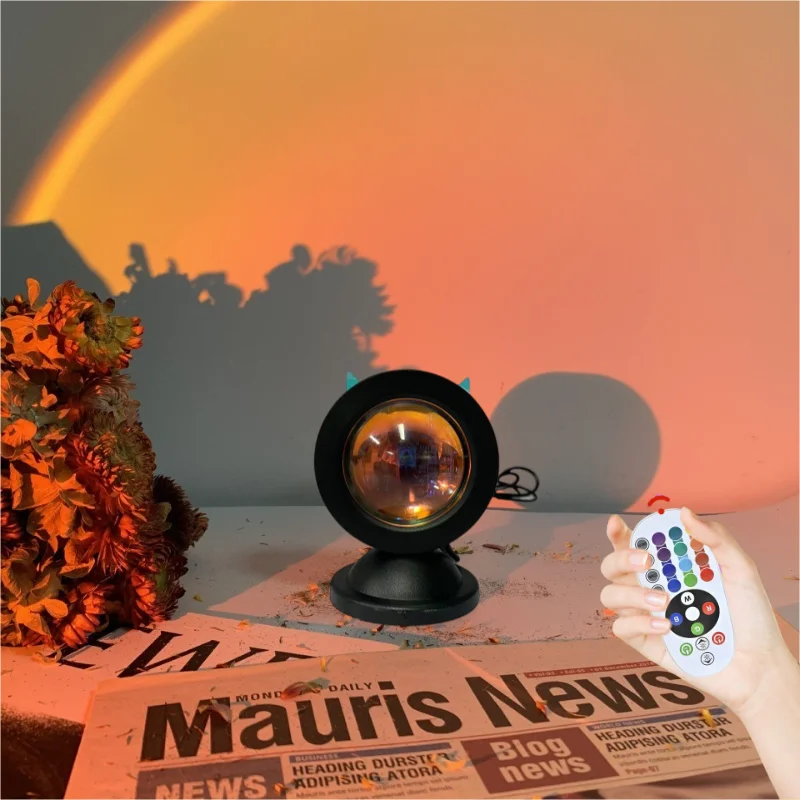 Photography Lighting Essentials - Lampu Mini Sunset 16 Warna dengan