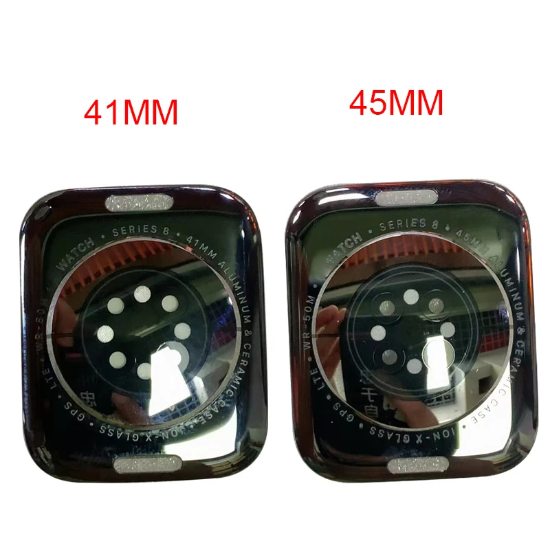 

New Original Back Glass For Apple Watch SERIES 8 7 41MM 45MM Rear Door Battery Cover Aluminum Ceramic Case Replacement