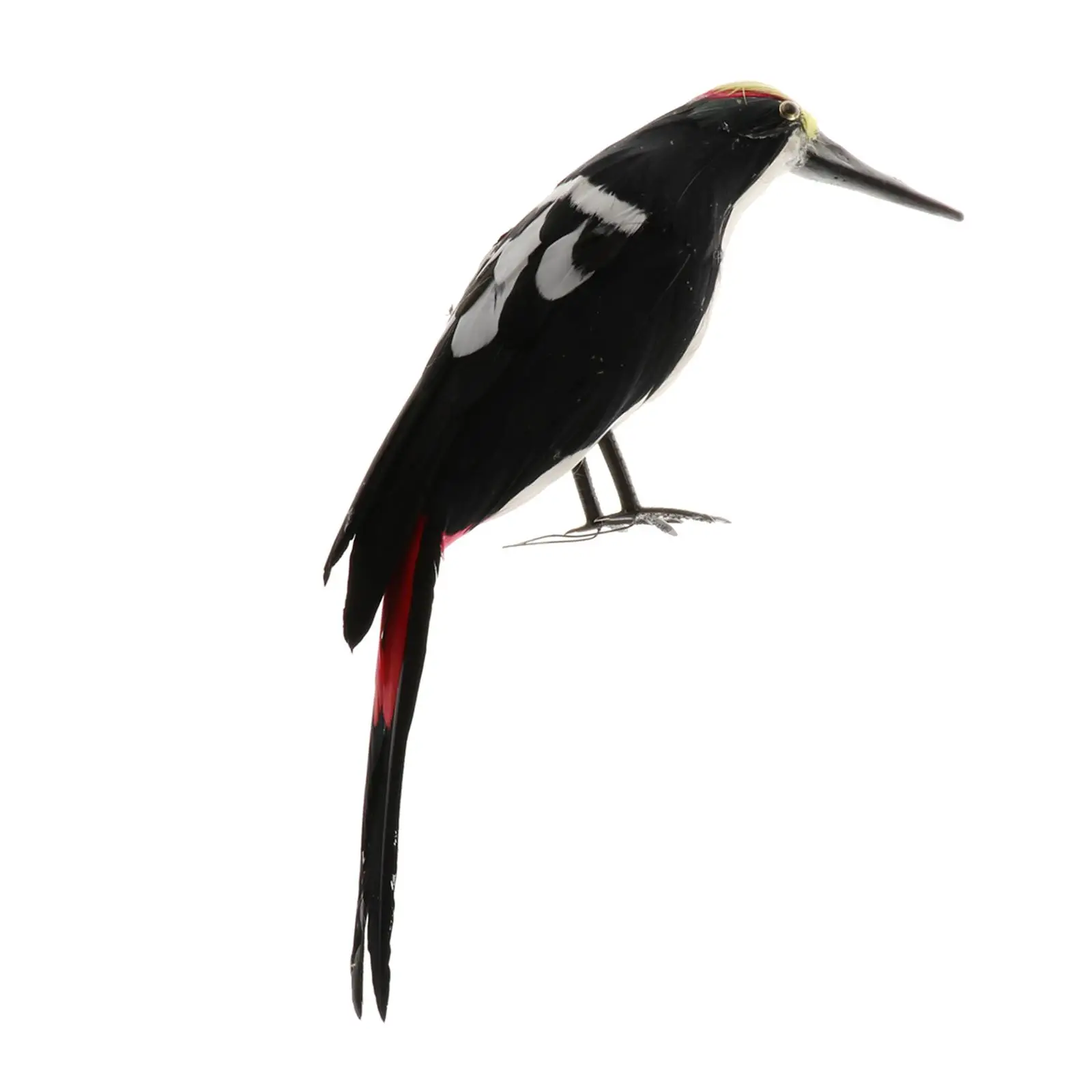 

Simulation Woodpecker Model Decor Art Floral Arrangements, Woodpecker Prop Bird Figurine Animal Model for Backyard, Yard Lawn