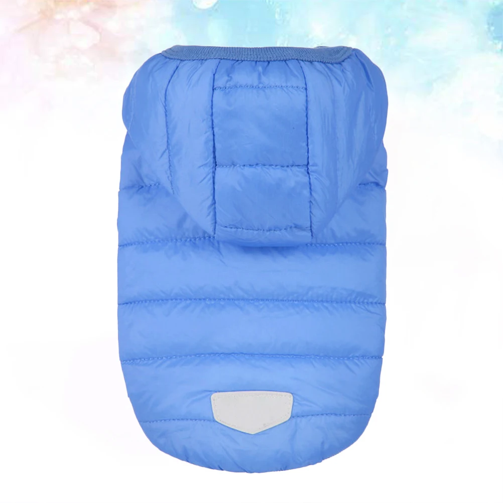 

Adorable Pet Winter Cotton Hoodie Vest Warm Dog Coat Soft Thick Durable Clothes For Walking Jogging Outdoor