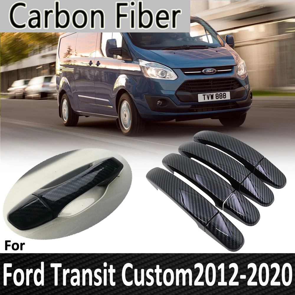 Pop for Ford Transit Custom 2012 2013 2014 2015 2016 2017 2018 2019 Door Handle Cover Sticker Car Accessories