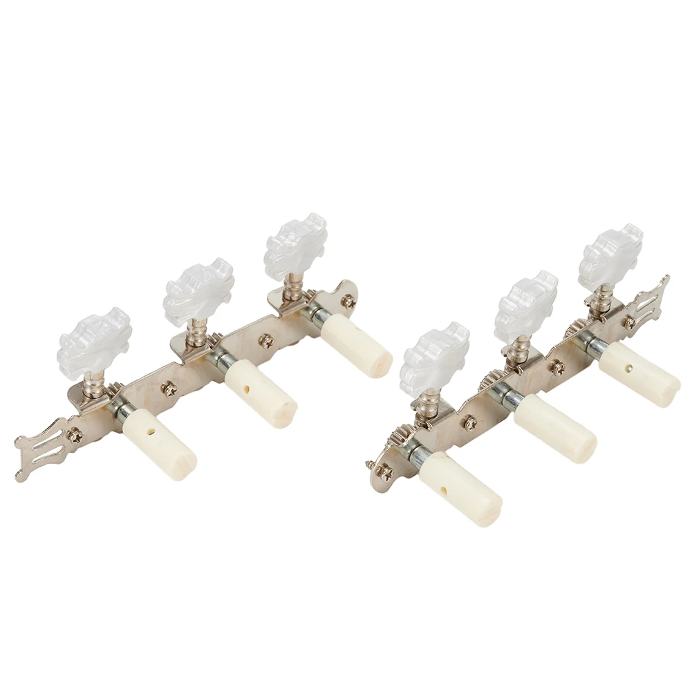 

Classical Guitar String Tuning Pegs Machine Heads Tuners Keys Parts With Screws White Machine Head For Classic Guitar Accessory