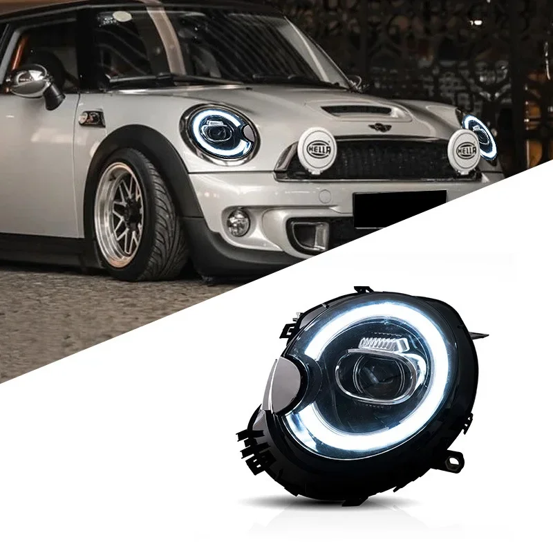 

Suitable for BMW Mini R56 Headlight Assembly R55 Modified Light Emitting Diode Daytime Running Light Running Light
