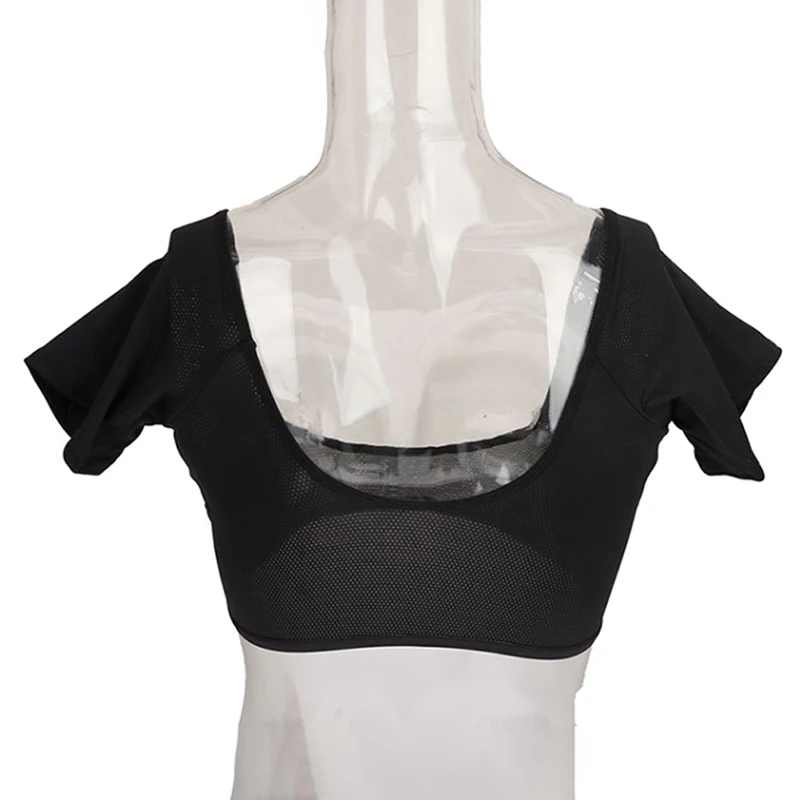 وسادات عرق قابلة للغسل على شكل تيشيرت للنساء ، ملابس ملابس لعرق مزيل العرق ، رعاية الإبط ، وسادة ماصة للعرق