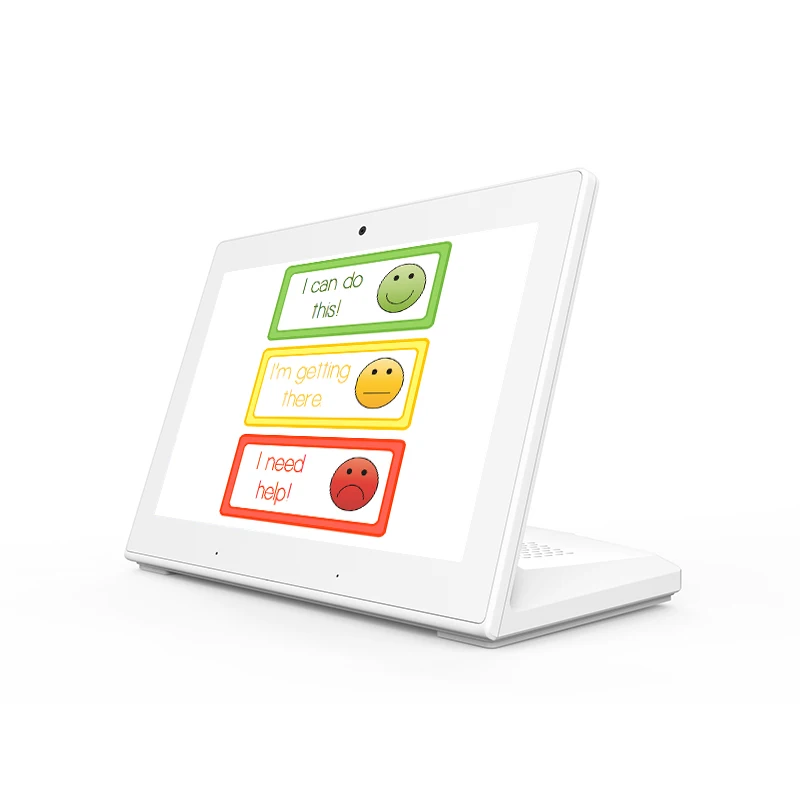 8 Inch Landscape Display L Type Tablet Android AIO Touch Panel Android Tablet for Bank Service Feedback Reviewer