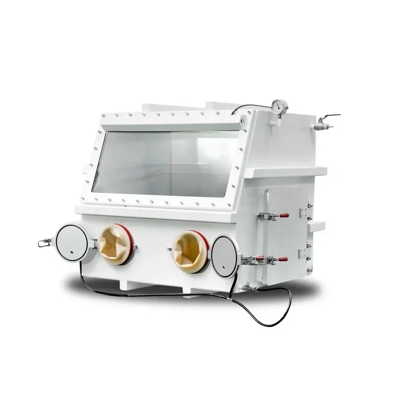 VGB-3A stainless steel vacuum chamber antechamber laboratory experiment glove box for hazardous materials chemicals