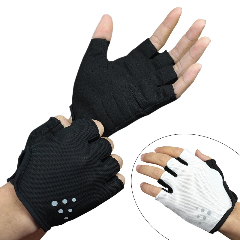 Sports Cycling Gloves Men Women Dot Gloves Half Finger Bike Gloves