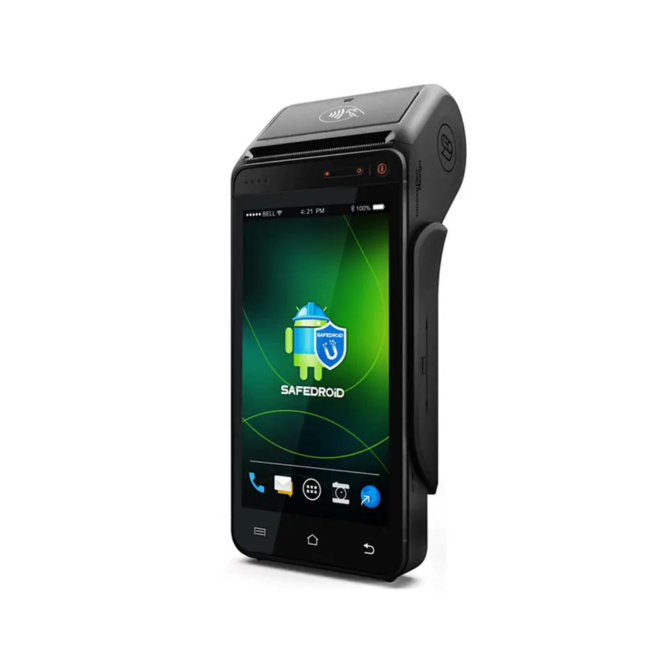 

Для I9100 Портативная горячая портативная точка POS Smart Android 12, платежное устройство со сканированием штрих-кода