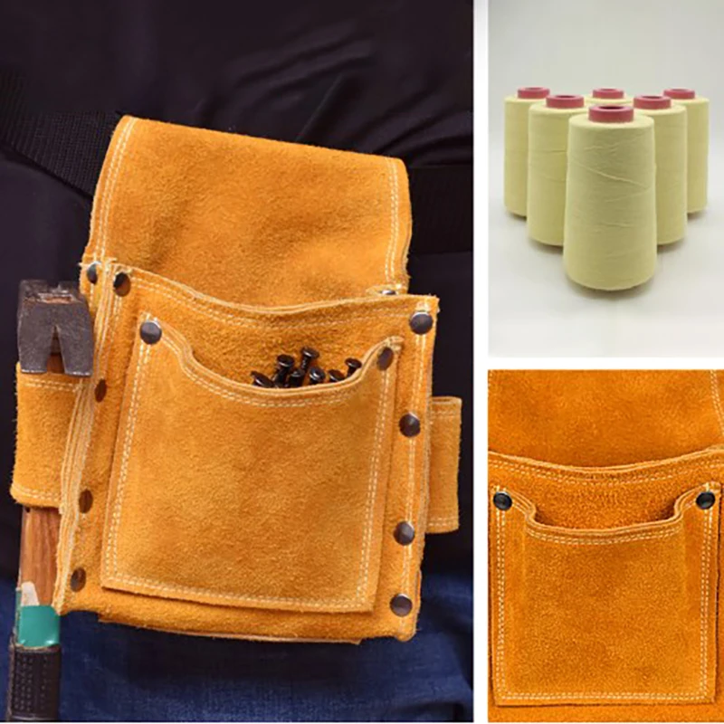 Cowhide Screwdrivers Repair Tool Belt Bag Holder Vintage Organizer Waist Pack Pouch Pocket For Electrician Carpenter