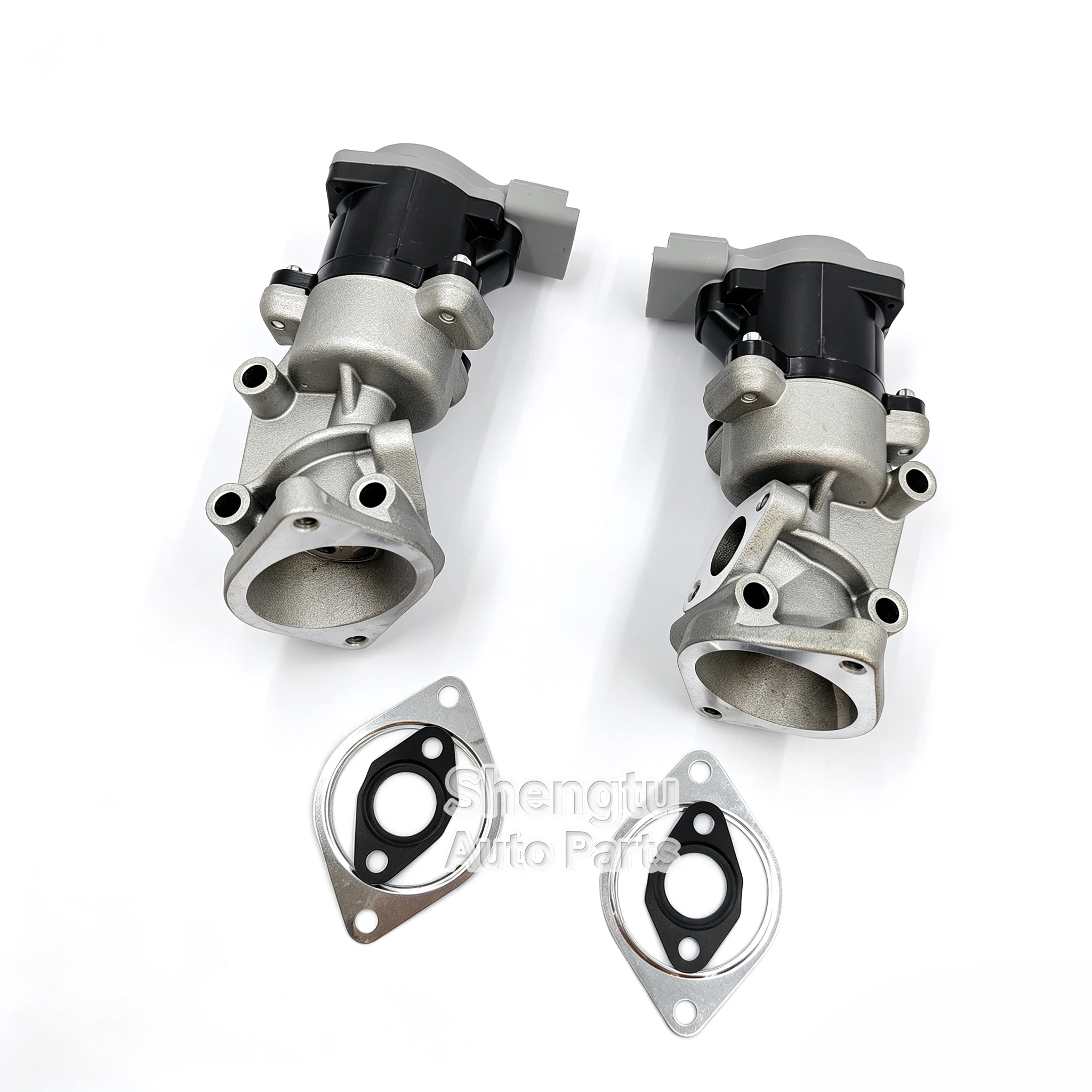 1Pair Exhaust Gas Valve Set Right Left LR018323 LR018324 for Land Rover Discovery4 3 L319 2.7TDV6 276DT LR009809 LR009810