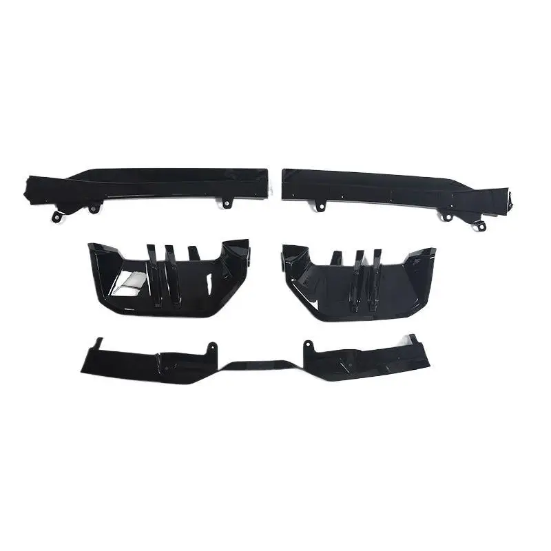 

Подходит для BMW новой серии 5, задняя губа I5 G60, импортная модификация автомобиля, MP-стиль, задняя губа, глянцевая черная карбоновая текстура, задняя губа R