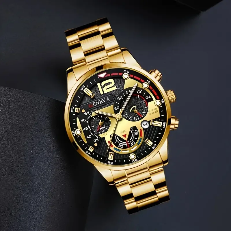 6피스 남성용 프리미엄 시계 세트, 비즈니스 캐주얼 스 - Luxury Watch Under 20000 리뷰 및 가격