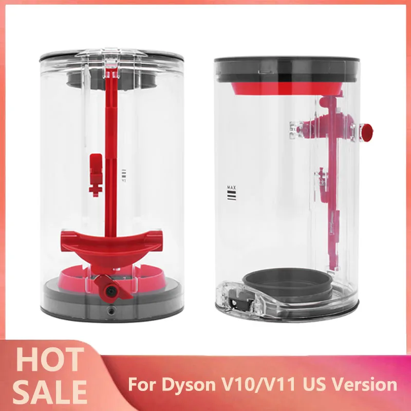 Vacuum Dust Bucket for Dyson V10/V11 US Version Models Vacuum Cleaner Replacement Collector Trash Bin Spare Parts Accessories