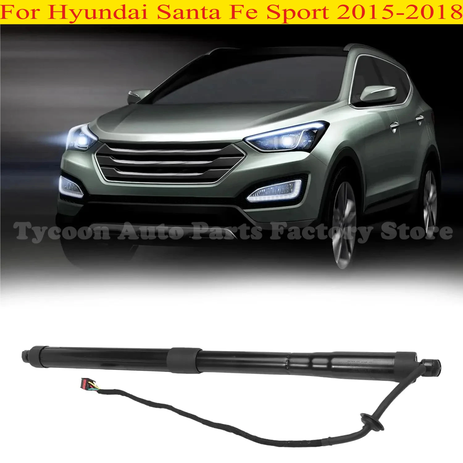 

Hot Brand New 817802W600 817702W600 Rear Fender Power Hatch Lift Support for Hyundai Santa Fe Sport 2015-2018 Car Accessories