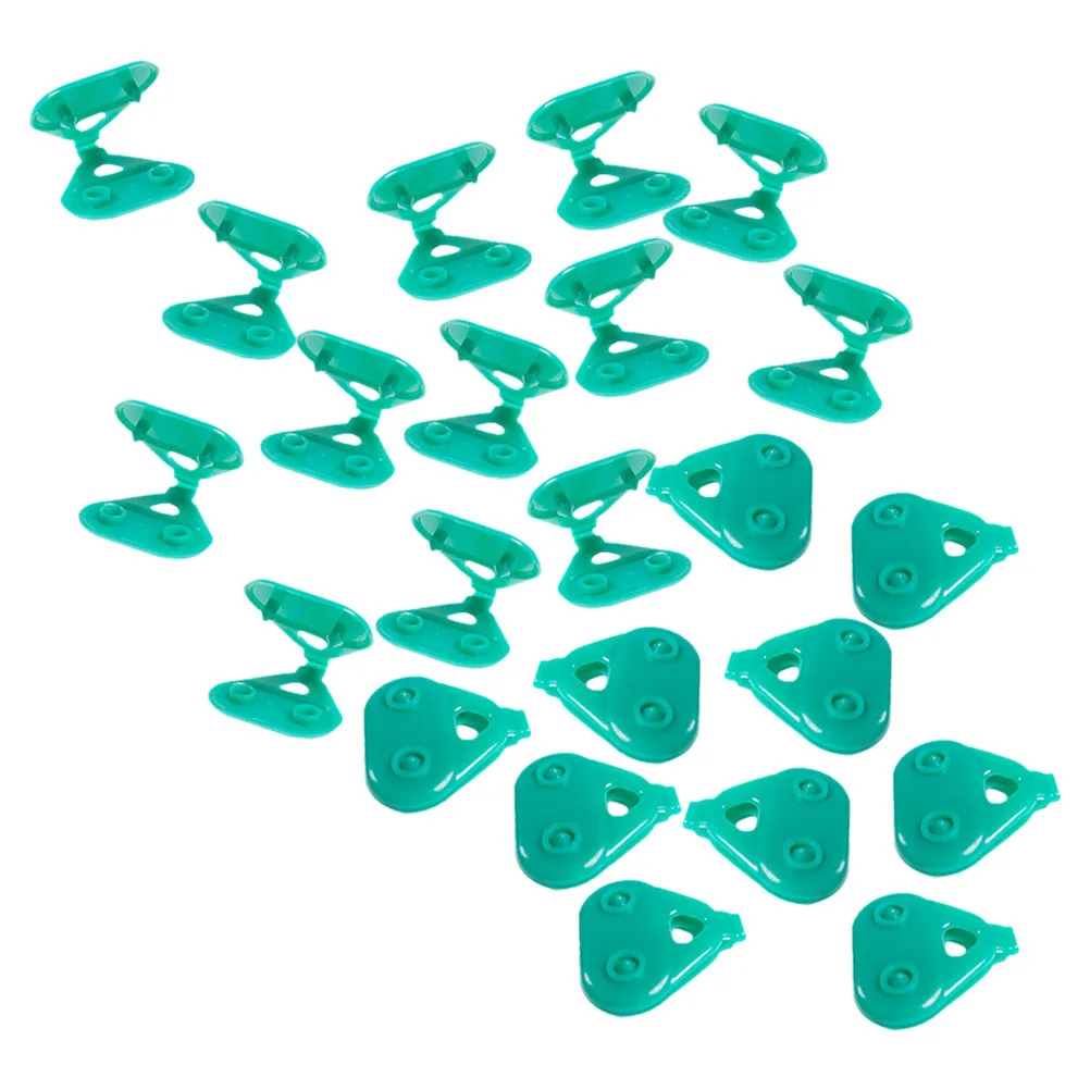 

50Pcs Heavy Duty Shade Cloth Lock Reusable Uv Resistant for Garden Greenhouse Carport Tarp Securing