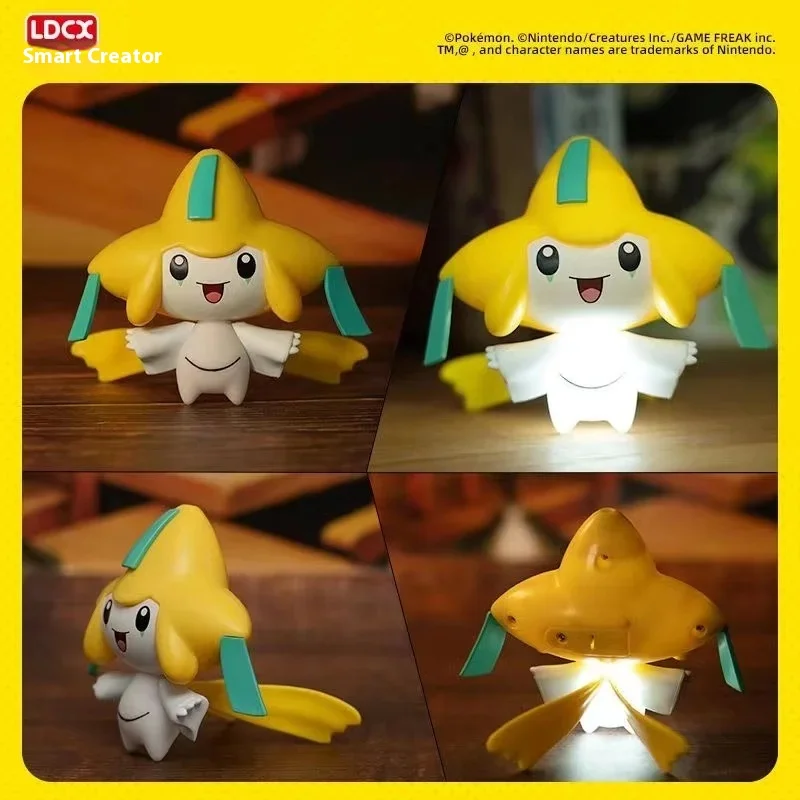 Anime Pokemon Figuur Nachtlampje Tafellamp Met Pikachu Eevee Jirachi Bulbasaur Psyduck Personages Voor Kinderen Halloween Cadeau Speelgoed