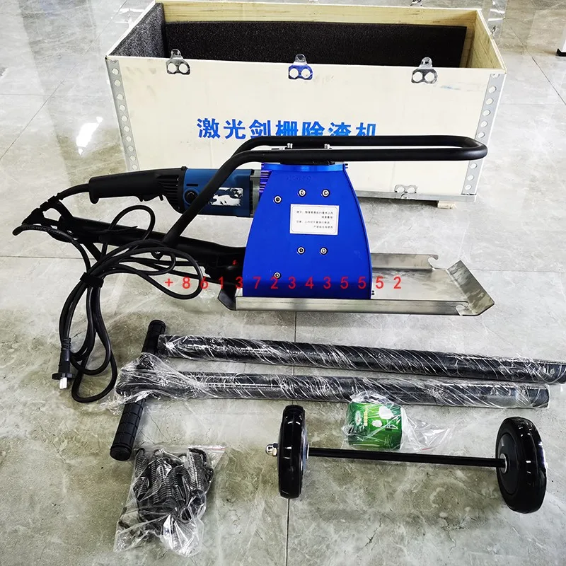 NEW High-Power CNC Slat Slag Removal Tool Cutting Machine Cleaning Fiber Lazer Cutter Machine Cleaner