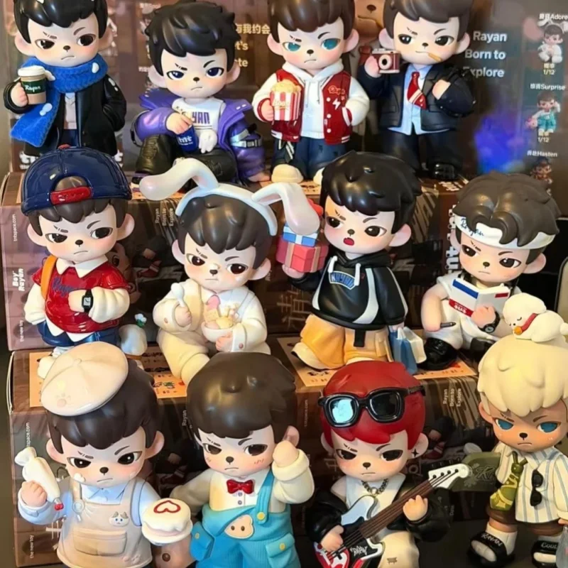 Nowość w magazynie Tntspace Rayan 5. generacji Proszę, pozajmuj mnie na czas Blind Box Modna zabawka Urocza figurka Ozdoba na biurko Prezent urodzinowy