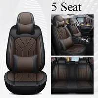 Universal 5 Seat Full Coverage Car Seat Cover for VW Passat B8 Opel Corsa D Peugeot 2008 BMW E46 E90 Interior Accessories