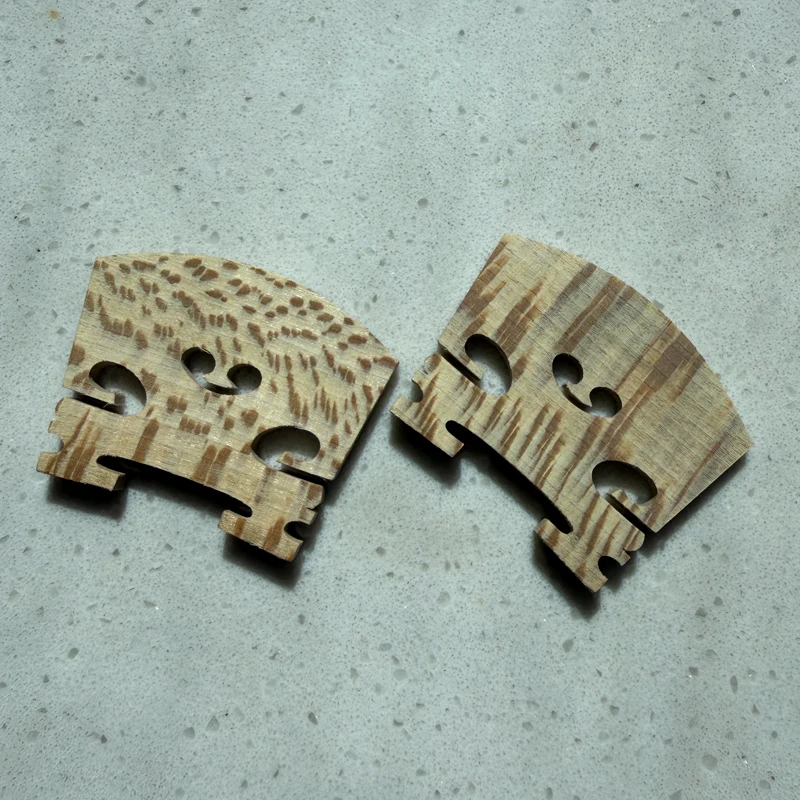 Hot Selling 4/4 Violin Bridge, Solid Maple Wood Violin Bridge, Replacement Parts for Violin, Musical Instrument Accessories