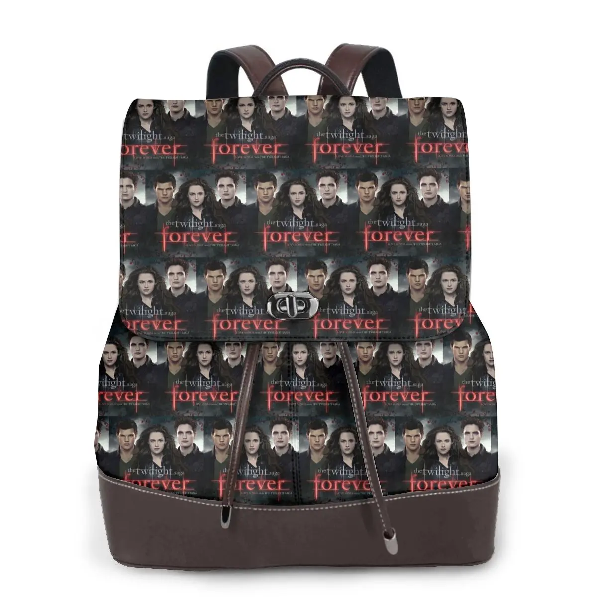 

The Twilight Saga Edward Cullen Bookbag School Student Bags Hiking Travel Daypack for Women Fashion Derma Backpack