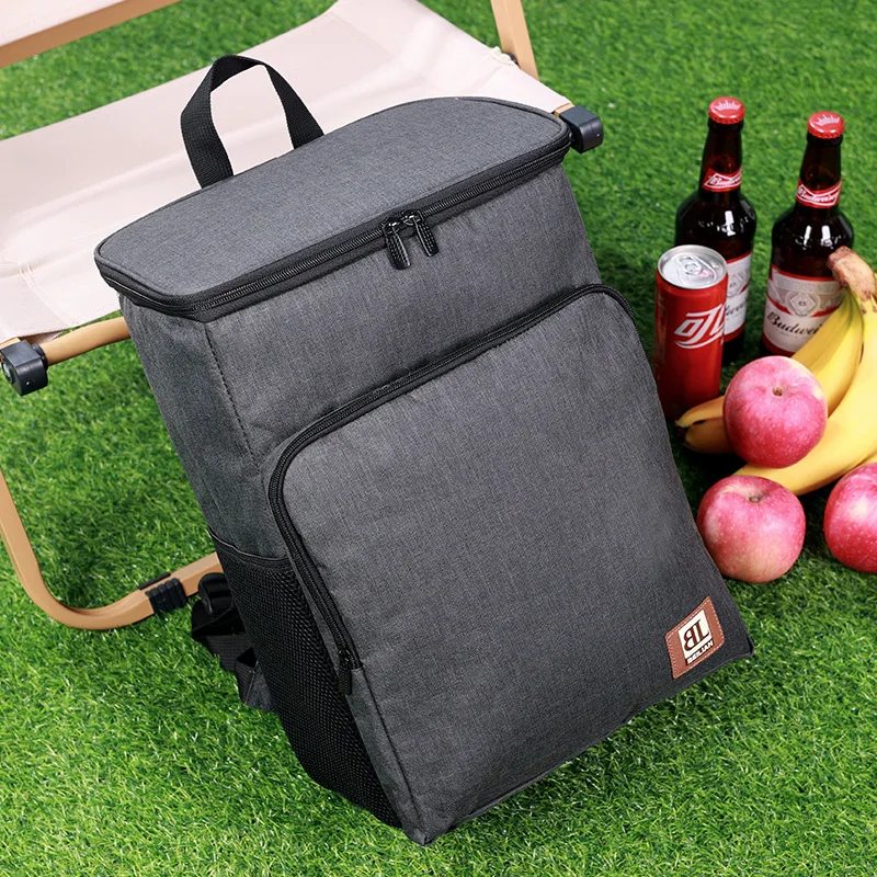 20L Thermal Insulated Cooler Bag Thermal Backpack Camping Cooler Bag Drink Bento Bags Waterproof Leakproof Large Thermal Bag