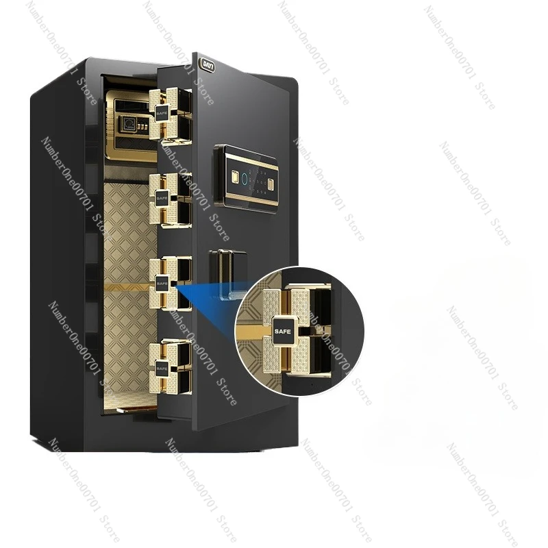 

Сейф для домашнего офиса, небольшой сейф, 60 см, PIN-код, противоугонный сейф с отпечатками пальцев