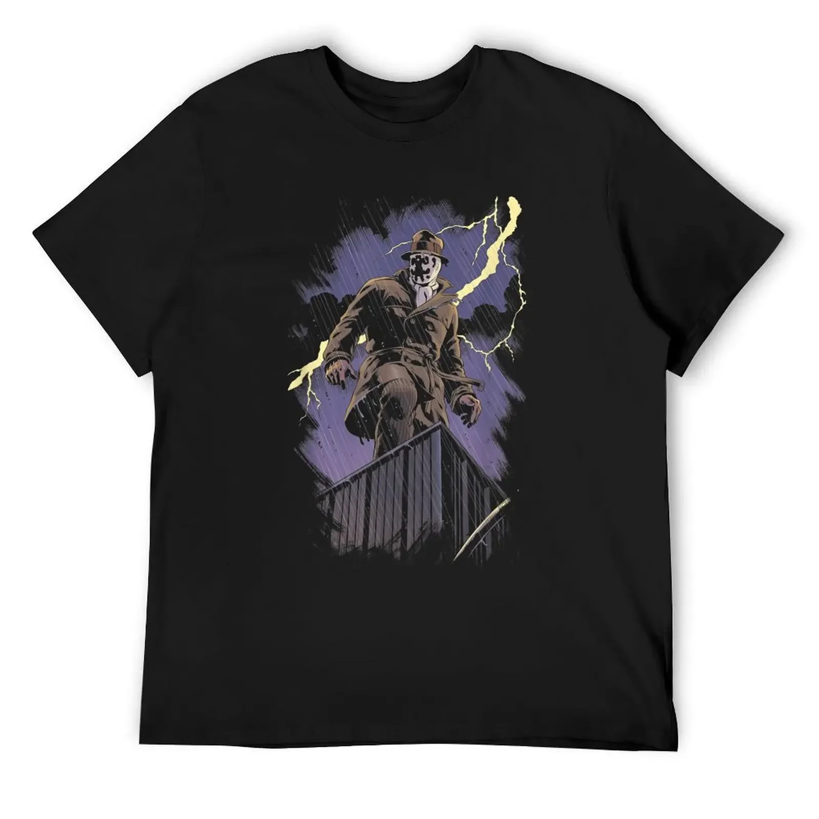 

Watchmen Rorschach T-Shirt quick-drying boys animal print plus size tops mens fashion