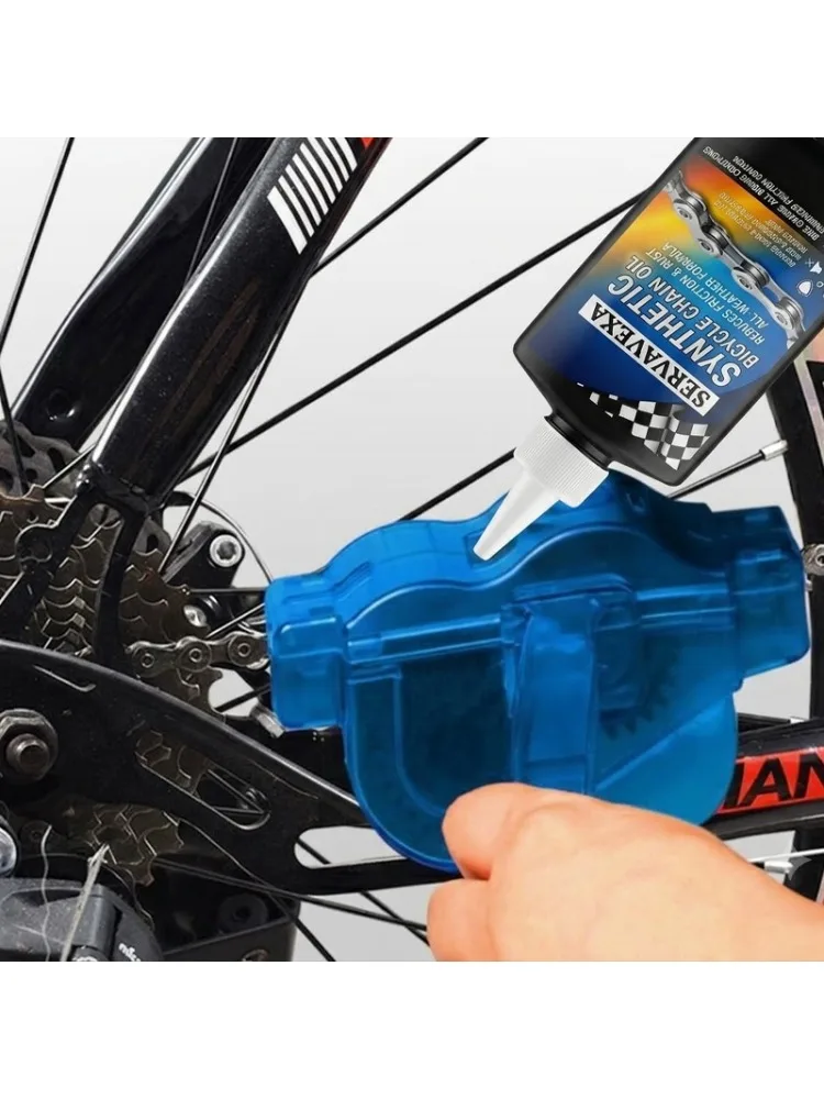 AliExpress NONE Professional Bicycle Chain Cleaning and Lubrication Kit Bike Chain Cleaner Tool and Maintenance Oil Set for Smooth Riding
