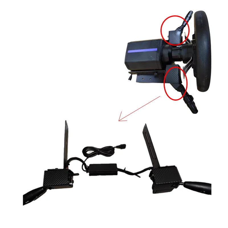 

Racing Parts Racing Car Accessories Steering Wheel Turn Signals And Wiper Handle Modification Kit Compatible With V99/V10.