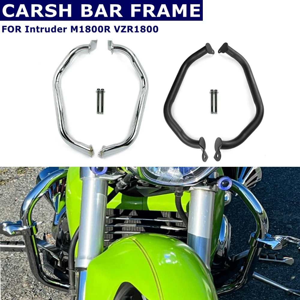 For SUZUKI BOULEVARD Intruder M800R M109R VZR1800 M109R 800R VZR 1800 2006-2023 Motorcycle Highway Engine Guard Crash Bar Bumper