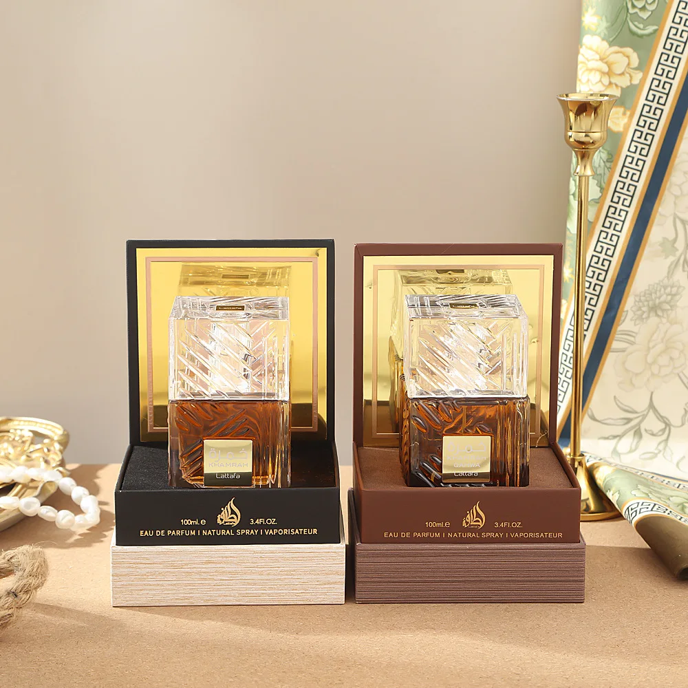 عطر لاتافا خمرة - عطر ذواقة عربية فاخرة، رائحة حلوة دافئة حارة من التمور وفاصوليا تونكا، للجنسين تدوم طويلاً #2