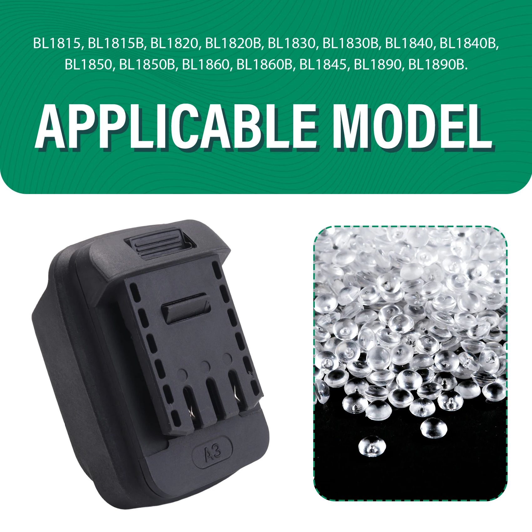 MTB18DYL Adapter for Makita 18V Li-Ion Battery BL1830 HongSong Lomvum JiangMi ZhiPu on DAYI 21V Lithium Electric Tool