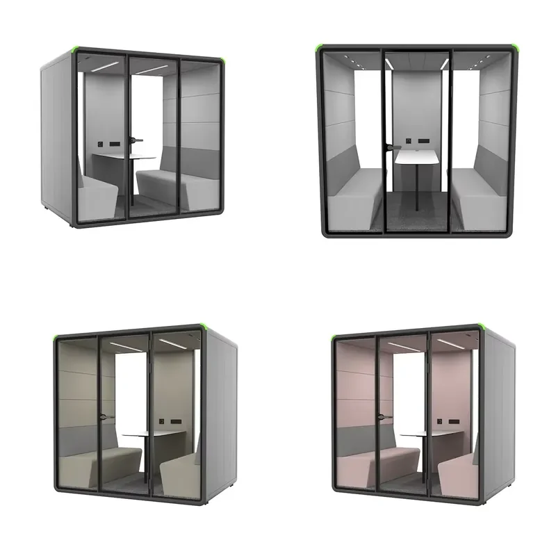 High Quality Private Soundproof Kiosk Recording Acoustics Sound Insulation Pod Office Silent Cabin Privacy Space