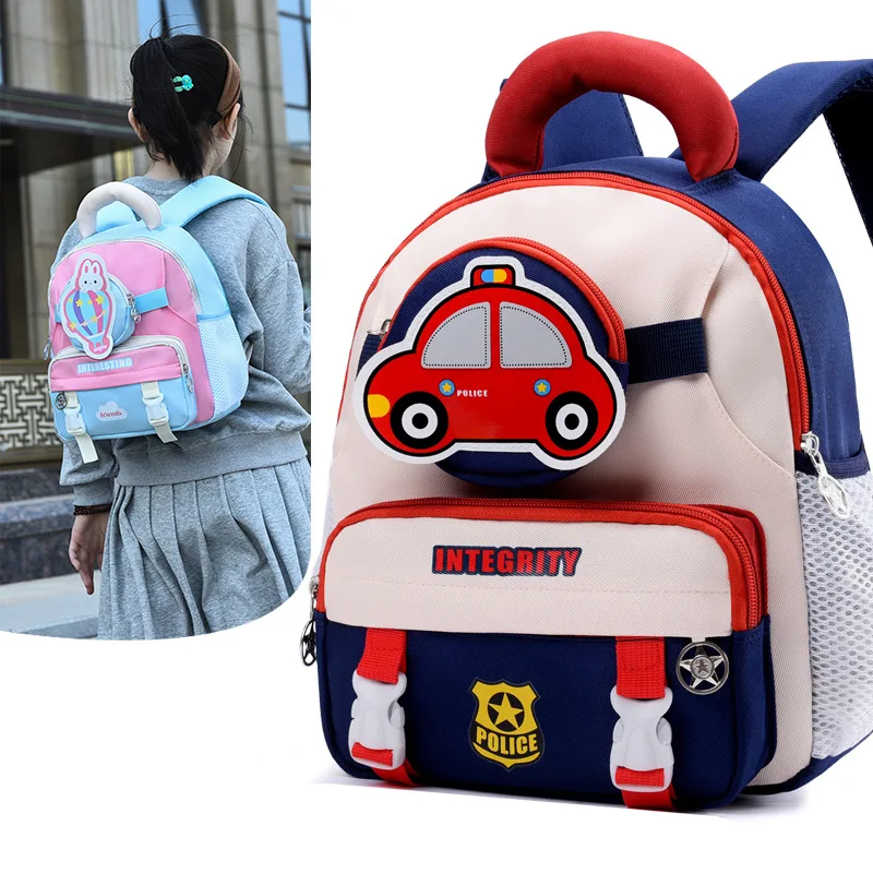

2026 New Cute Princess Style Children's Backpack for Kindergarten Unisex Fashionable Personality Cartoon Design School Bag