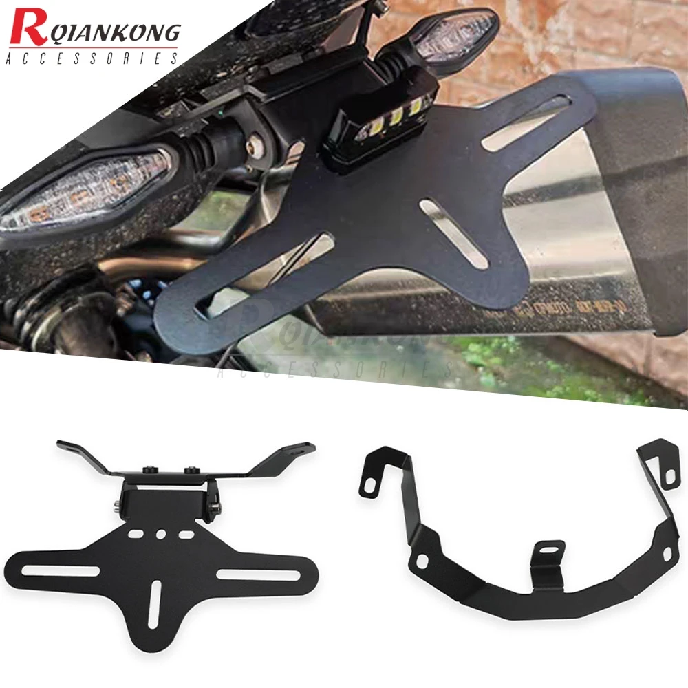 

Motorcycle License Plate Holder Fender Eliminator For CFMOTO 800NK 800 NK 800-NK NK800 2023 2024 2025 2026 Registration Bracket