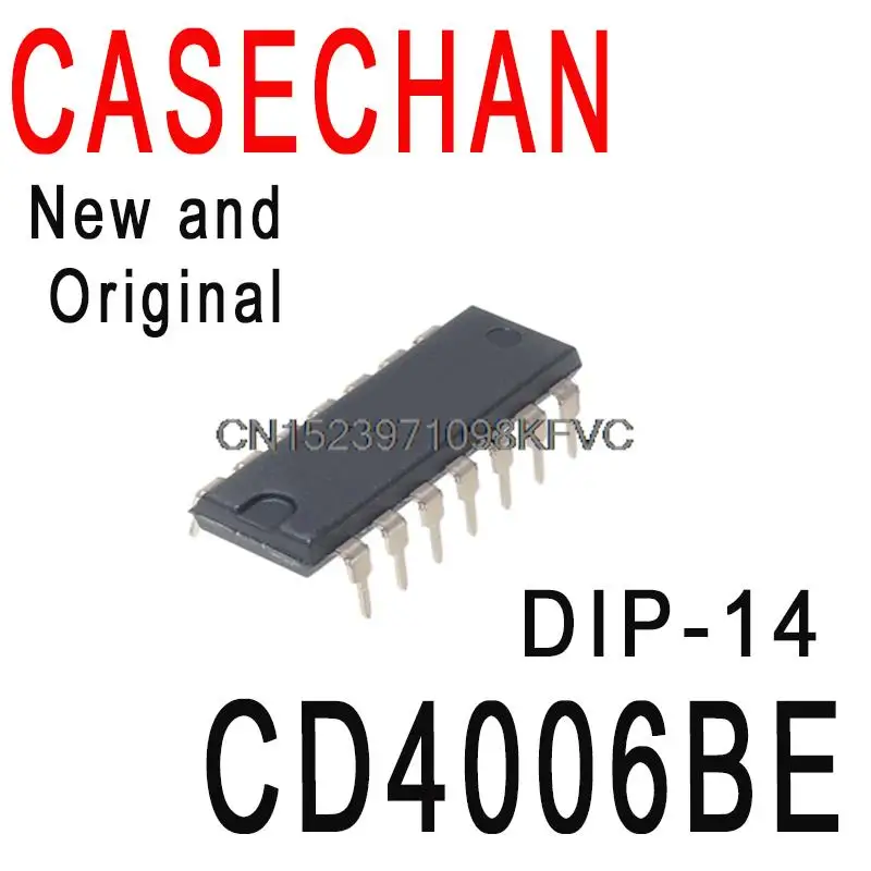 5PCS New and Original CD4006 DIP-14 Shift Register Integrated Circuit IC Chip In Stock CD4006BE