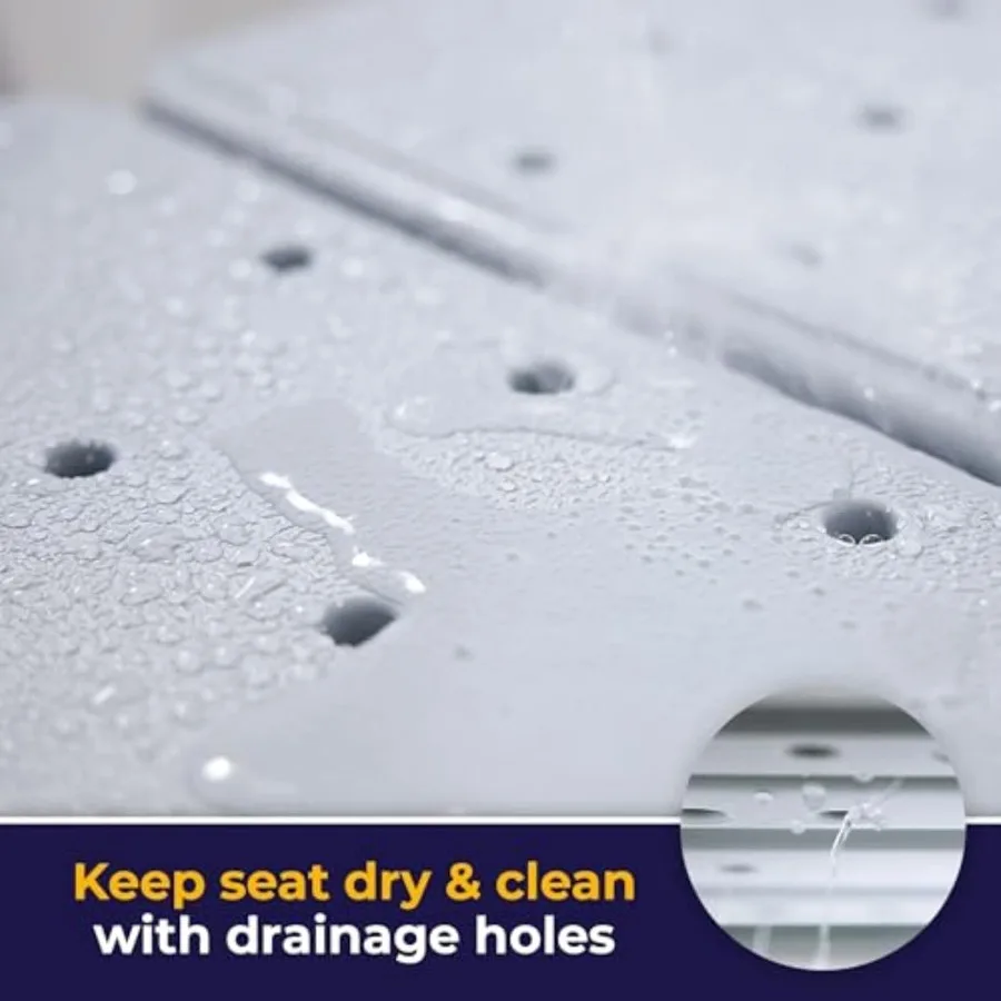 Drive Medical Tub Transfer Bench for Bathtub - Safer Independent Bathing Aid - Height Adjustable Bench - Sturdy Aluminum Constr