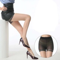 1Pair/2Pairs Black Sheer Tights Sexy Women Control Top Pantyhose Ultra-thin Summer Anti-hook Silk Nylon Long Stocking Seamless