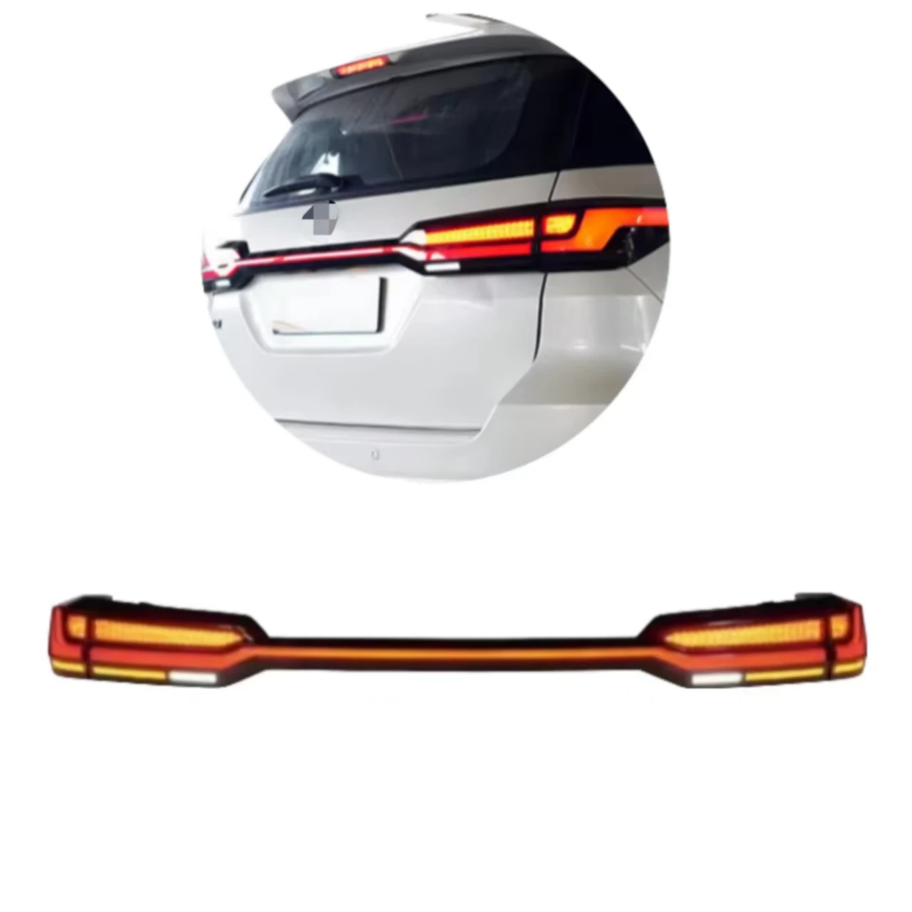 

2016-2023 for Toyota Fortuner LED Tail Lights Taillight Steering Parking Assistance Features