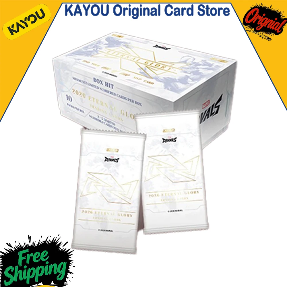 

Card.Fun Genuine Marvel Rivals Card Eternal Glory Series Hero Signature Card Spider Man and Iron Man Anime Collectible Cards Toy