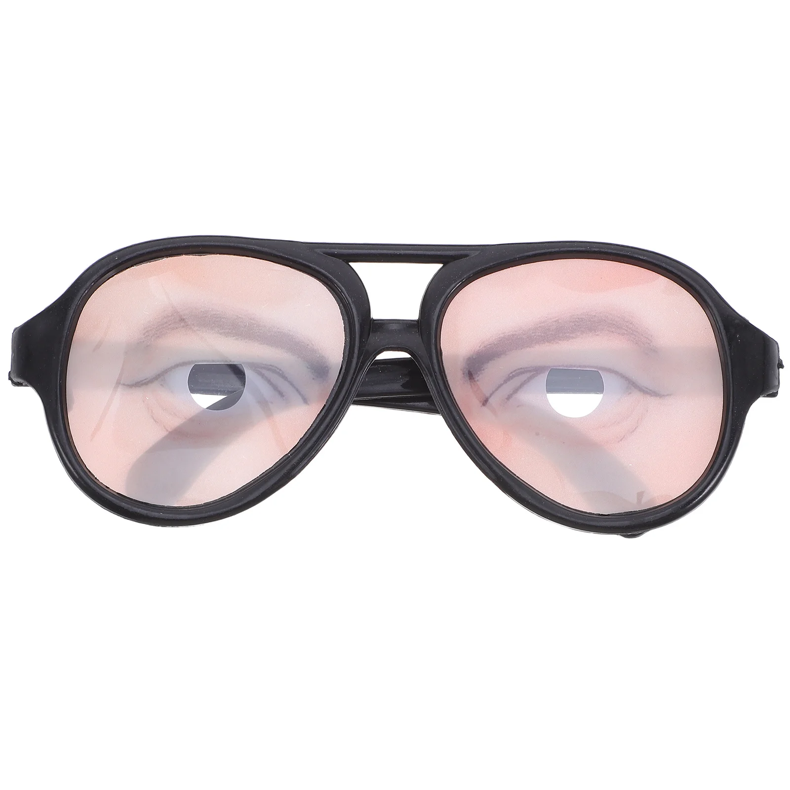 Prank Glasses Funny Eyeglasses for Halloween Trick Props Photo Booth Joke Accessory Novelty Eyes Wearable Gag Gift Idea