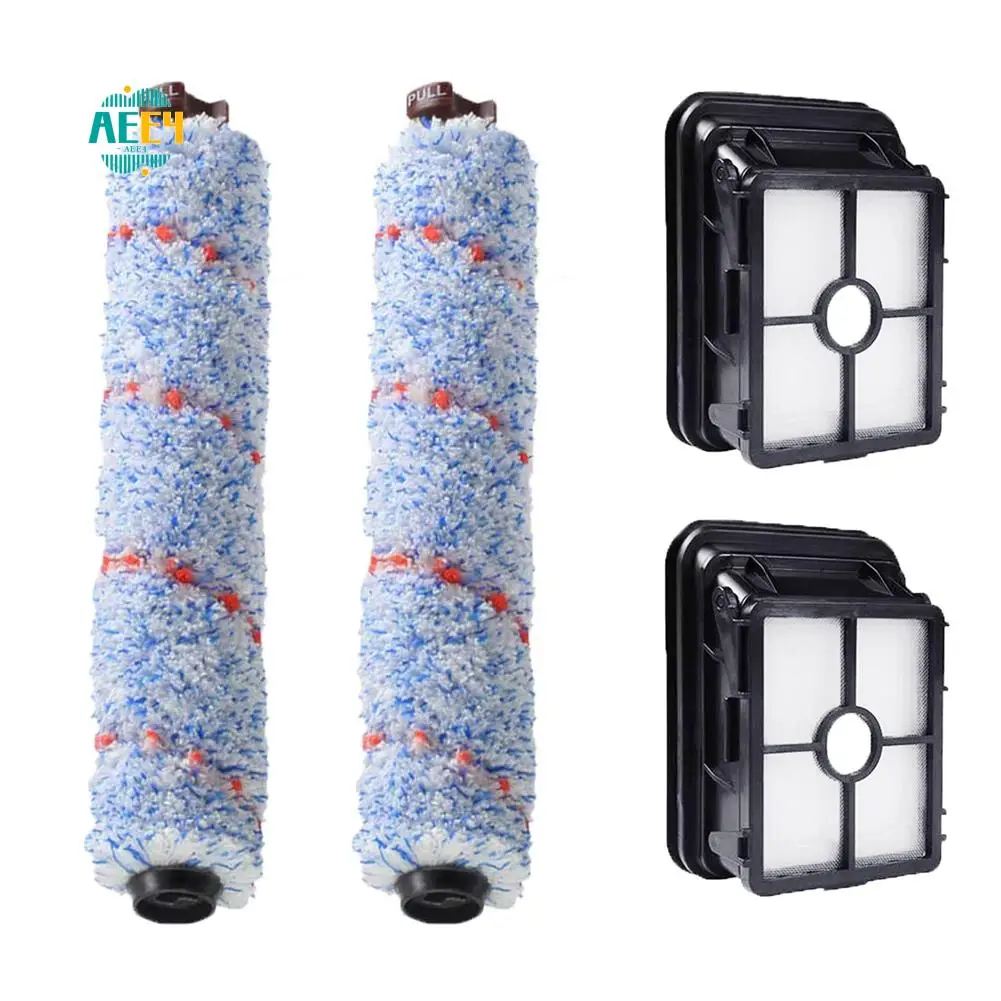 

AEE4-Replacement Roller Brush HEPA Filter For Bissell 1866 1868 1926 1785 Crosswave Wet & Dry Vacuum Cleaners Accessories A